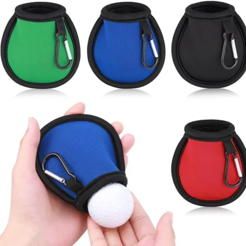 Unyqoos® Golfbal Reinigingsset Met Handige Clipbevestiging Voor Gemakkelijk Schoonmaken Onderweg