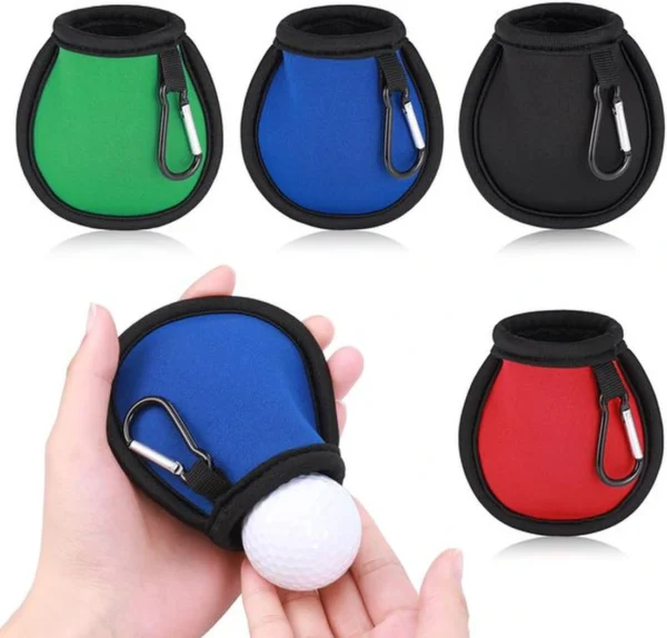 Unyqoos® Golfbal Reinigingsset Met Handige Clipbevestiging Voor Gemakkelijk Schoonmaken Onderweg