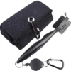 Unyqoos® Complete Reinigingsset voor Golfclubs: Borstel en Handdoek voor Optimaal Onderhoud