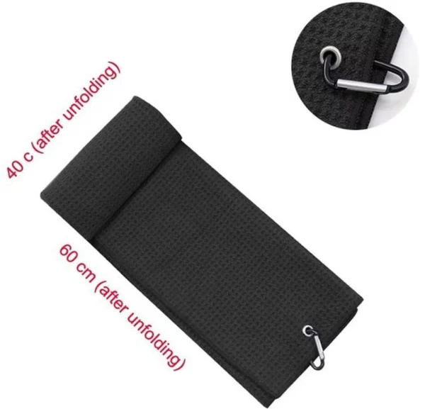Unyqoos® Complete Reinigingsset voor Golfclubs: Borstel en Handdoek voor Optimaal Onderhoud