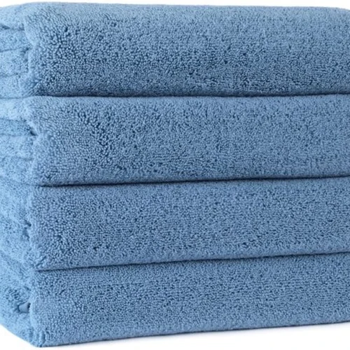 P-87213230141480-20260405183450.webp Unyqoos® Zachte en Sneldrogende Microvezel Badhanddoeken Set van 4 - Groot Formaat voor Comfort en Gemak