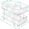 P-87213230144454-20260406101816.webp Unyqoos ® Multifunctionele 2-Laags Organizer met Uittrekbare Laden voor Onderkasten en Werkbladen