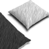 Unyqoos® Premium Geometrisch Katoenen Beddengoed voor Elk Seizoen - Antracietgrijs, 135x200 cm