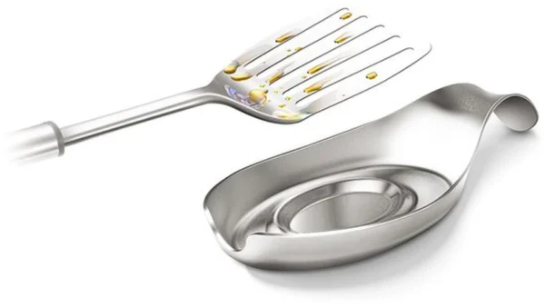 Unyqoos ® Praktische RVS Lepelhouder voor Keukenbenodigdheden en Gereedschap