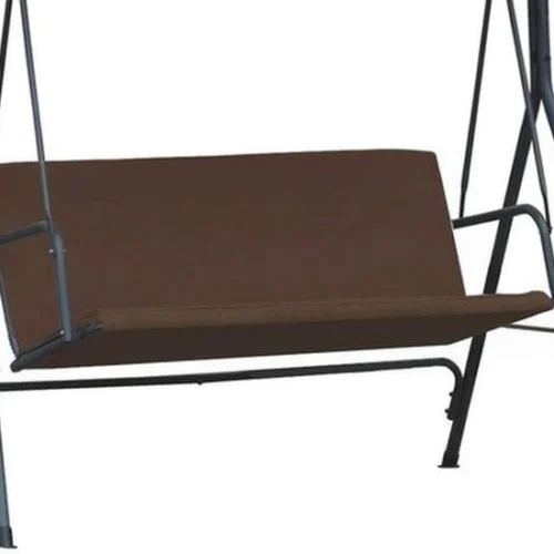 Unyqoos ® Weerbestendige Stoelhoes voor Tuinschommelbanken - Geschikt voor 2- en 3-zitsmodellen, Bruin, Cordura Stof