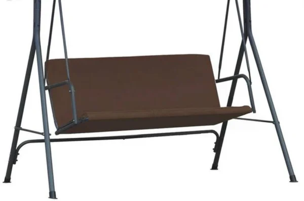 Unyqoos ® Weerbestendige Stoelhoes voor Tuinschommelbanken - Geschikt voor 2- en 3-zitsmodellen, Bruin, Cordura Stof