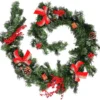 Unyqoos ® Kerst Slinger voor Binnen- en Buitendecoratie met Dennenappels en Bessen, 180 cm Lang