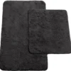 Unyqoos® Luxueuze Tweedelige Badmat Set voor Stijlvolle en Comfortabele Badkamers