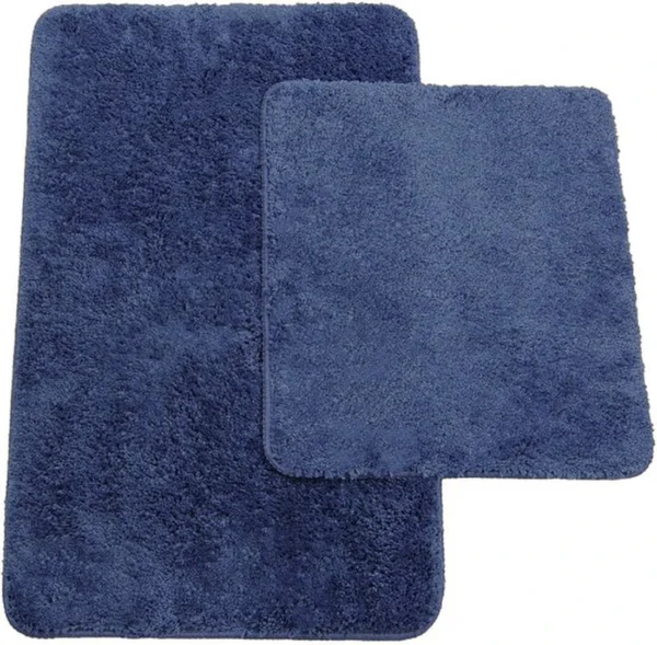 Unyqoos® Verwen Je Badkamer Met Luxe Tweedelige Badmatten Set In Diverse Kleuren En Afmetingen
