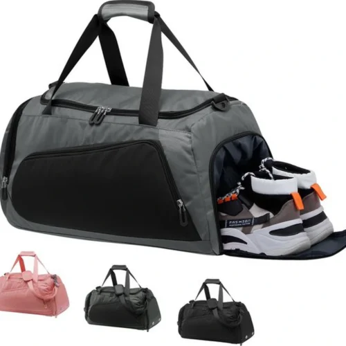 Unyqoos ® Ruime Multifunctionele Reistas met Schoenenvak en Waterdichte Compartimenten voor Sport en Reizen