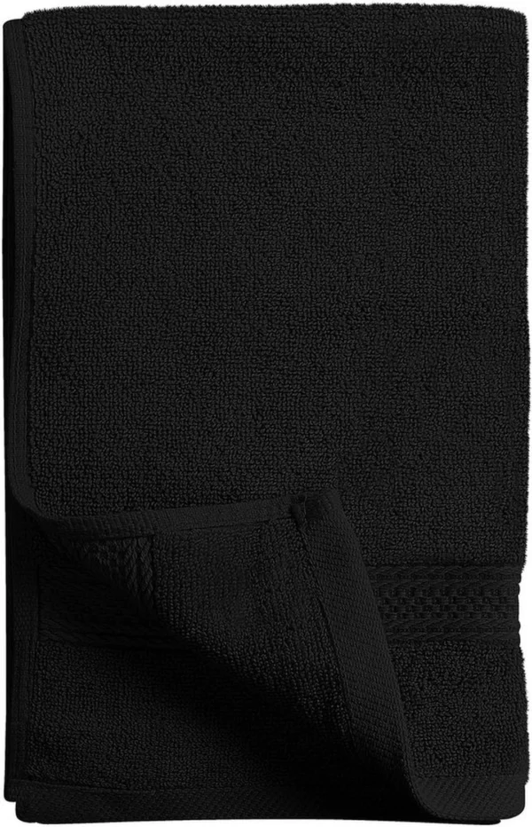 P-87213230206138-20260405181901.webp Unyqoos ® Luxueuze Zwarte Handdoekenset van 6 Stuks - Ultieme Zacht en Absorptie Katoenen Handdoeken voor Badkamer