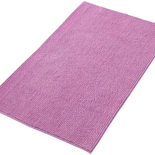 P-87213230207290-20260405134437.webp Unyqoos® Zachte Antislip Badmat van Chenille in Paarse Kleuren voor Badkamerdecoratie