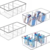Unyqoos ® Modulaire Stapelbare Organizers voor Keuken en Koelkast met Uitneembare Scheidingswanden