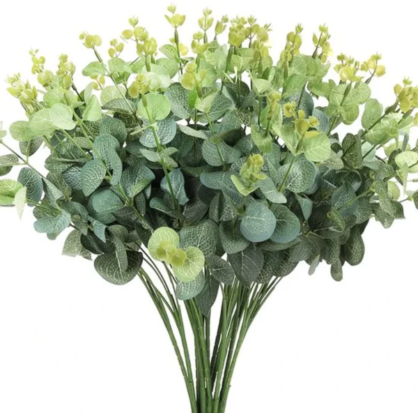 Unyqoos ® Kunstmatige Eucalyptus Decoratie Set voor Binnen en Buiten - Perfect voor Bruiloften en Meer