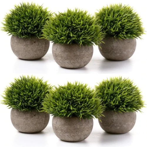 Unyqoos ® Kunstplanten Set voor Stijlvolle Interieurdecoratie en Onderhoudsvrij Groen