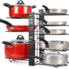 Unyqoos ® Verstelbare Keuken Organizer voor Potten en Pannen met Ruimtebesparend Ontwerp