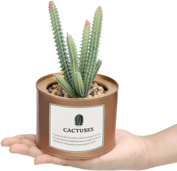 Unyqoos ® Stijlvolle Set van 3 Moderne Kunstplanten in Decoratieve Potten voor Elk Interieur