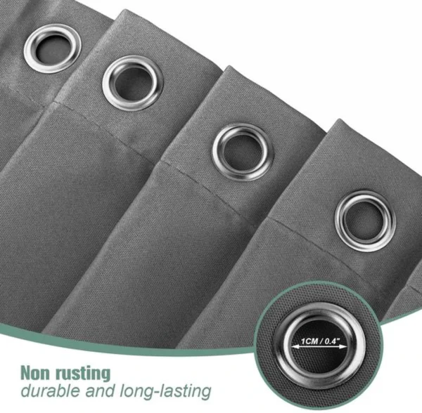 Unyqoos® Douchestijl Verfrisser: Grijs, Wasbaar, Schimmelwerend en Waterafstotend Douchegordijn Set met Ringen