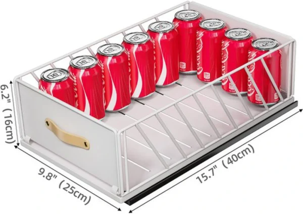 Unyqoos ® Telescopische Uittrekbare Lade Organisator voor Keuken en Badkamer Zonder Gereedschap