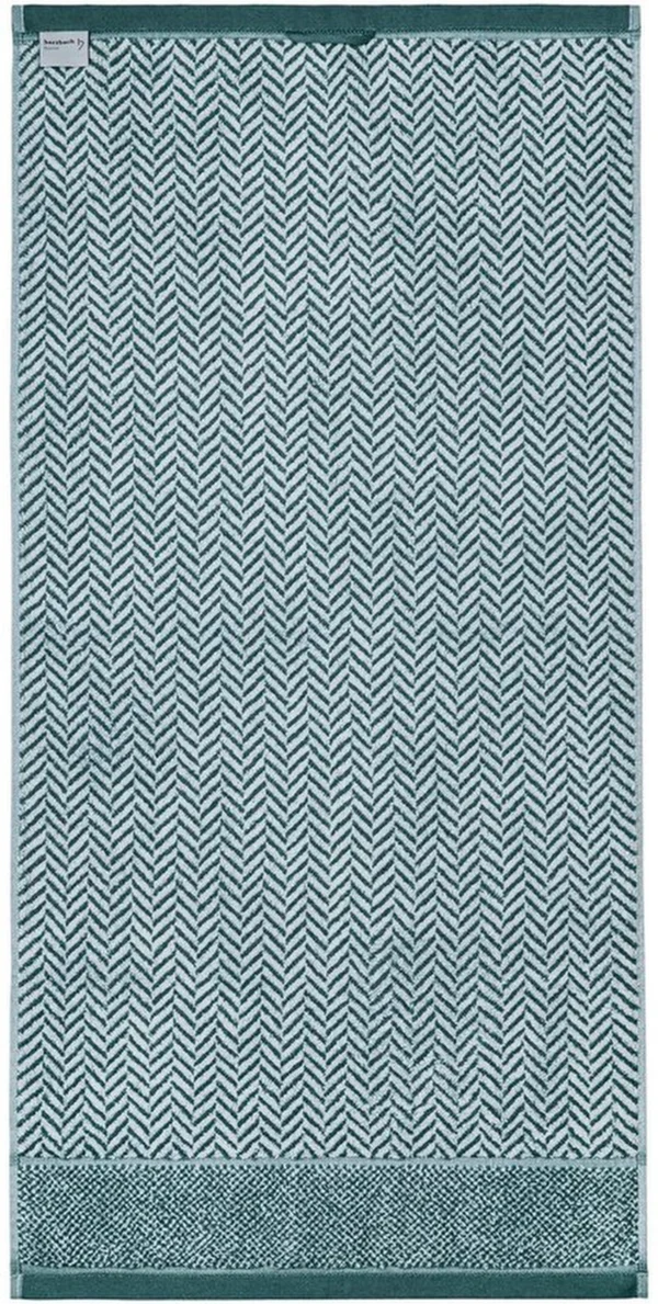 P-87213230260663-20260405182907.webp Unyqoos ® Luxueuze Handdoekenset van 100% Katoen met Elegant Patroon in Oceaangroen en Wit, Set van 3