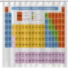 Unyqoos® Stijlvol Waterdicht Douchegordijn met Periodiek Systeem Design voor Badkamer