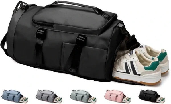 Unyqoos ® Sport- en Reistas met Schoenenvak en Waterdichte Compartimenten voor Outdoor en Fitness