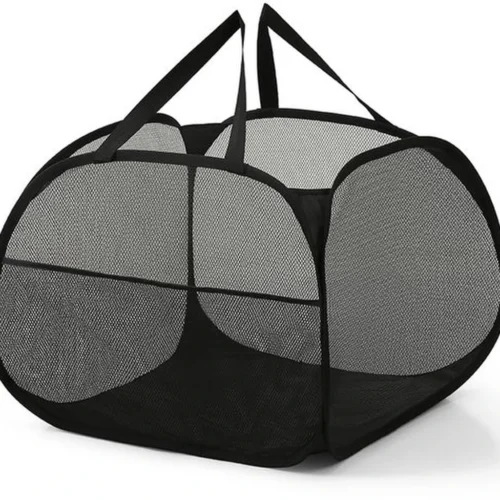 P-87213230263560-20260406082945.webp Unyqoos® Opvouwbare en Ruime Wasmand voor Thuis, Reizen en Camping - 90 Liter Capaciteit