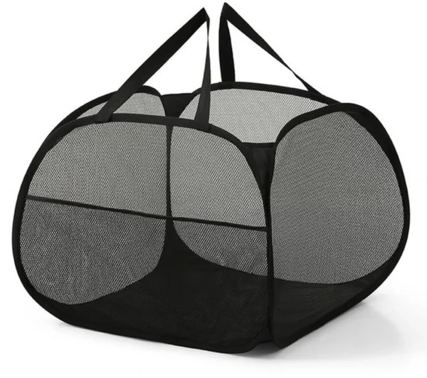 Unyqoos® Opvouwbare en Ruime Wasmand voor Thuis, Reizen en Camping - 90 Liter Capaciteit