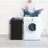 Unyqoos® Handige Grote Opvouwbare Waskorf met Afneembare Linnenzak voor Thuis en Studentenhuizen