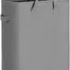 Unyqoos® Compacte, Opvouwbare en Waterdichte Wasmand met Handvat voor Smalle Ruimtes, 45L Capaciteit, Grijs