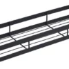 Unyqoos ® Kruidenrek Wandplank Zonder Boren Voor Keuken, Badkamer En Balkon, Mat Zwart, 20 cm