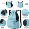 P-87213230296306-20260406083807.webp Unyqoos® Ruime en Waterbestendige Gymtas met Reflecterende Veiligheidsstrepen voor Sport en Reizen