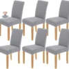 Unyqoos® Set van 6 Luxe Universele Stoelhoezen voor Diverse Gelegenheden
