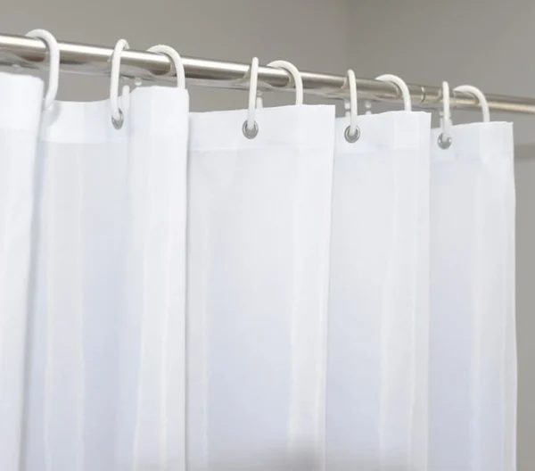 Unyqoos® Douchestijl Luxe Douchegordijn in Wit voor Moderne Badkamers