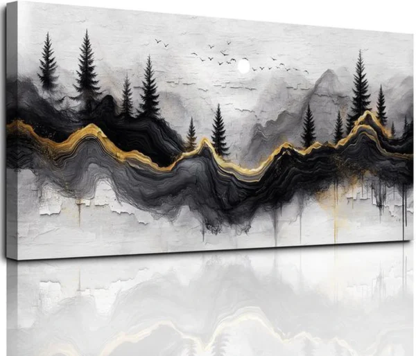 Unyqoos® Moderne Canvas Kunstwerken voor Stijlvolle Interieurdecoratie