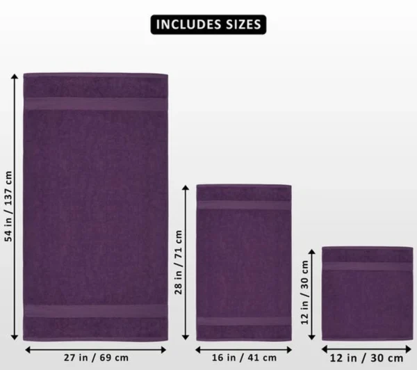 Unyqoos ® Luxueuze 8-delige Set Badtextiel voor Optimaal Comfort