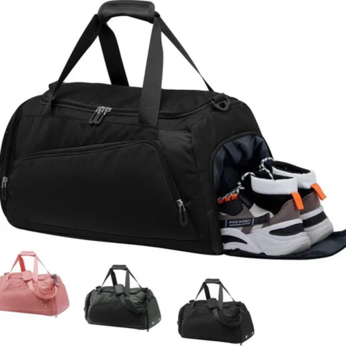 Unyqoos ® Ruime en Veelzijdige Sport- en Reistas met Schoenenvak en Nat Vak voor Alle Activiteiten