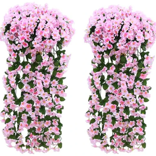 Unyqoos ® Betoverende Kunstbloemen Slinger voor Tuin- en Interieurdecoratie