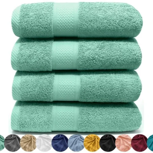 P-87213230342210-20260405184232.webp Unyqoos ® Zacht en Luxe Handdoekenset van 4 Stuks met Hoogwaardige Katoen en Optimale Absorptie