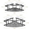 Unyqoos ® Ruimtebesparend Hoekrek voor Badkamer en Keuken met Grote Capaciteit en Eenvoudige Installatie