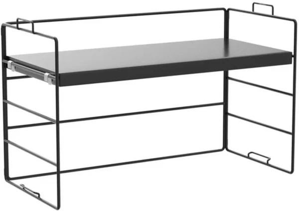 Unyqoos ® Multifunctionele Organizer voor Bureau of Thuisgebruik met Stijlvol Ontwerp in Zwart