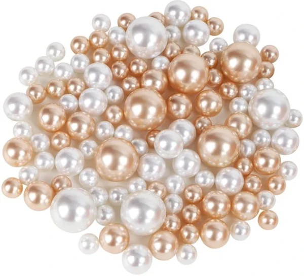 Unyqoos ® Elegante Decoratieve Kunstkralen Set voor Bruiloften en Feestelijke Tafeldecoratie - 120 Stuks