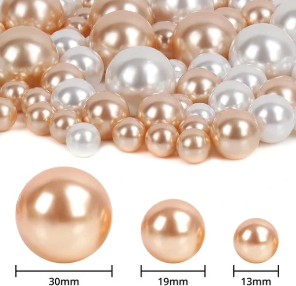 Unyqoos ® Elegante Decoratieve Kunstkralen Set voor Bruiloften en Feestelijke Tafeldecoratie - 120 Stuks