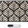 Unyqoos® Zwarte Vuilvang Deurmat voor Binnen en Buiten met Antislip en Wasbare Eigenschappen, 50 x 80 cm