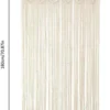 Unyqoos ® Elegant Handgeweven Macramé Draadgordijn voor Unieke Wand- en Deurdecoratie in Boho Stijl