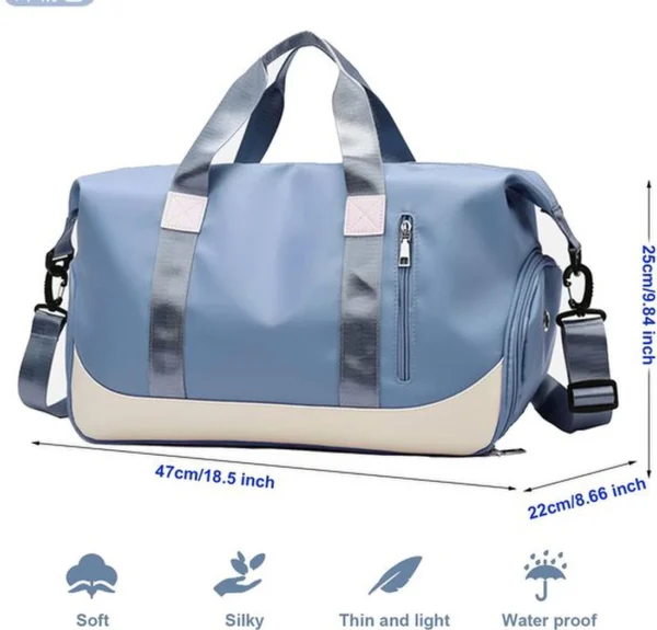 Unyqoos ® Veelzijdige Sport- en Reistas van 40 Liter met Schoenenvak en Waterdichte Compartimenten