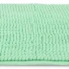 Unyqoos® Zachte Lichtgroene Badmat met Antislip Chenille Ontwerp voor Comfort en Veiligheid in de Badkamer
