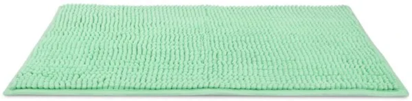 Unyqoos® Zachte Lichtgroene Badmat met Antislip Chenille Ontwerp voor Comfort en Veiligheid in de Badkamer
