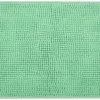 Unyqoos® Zachte Lichtgroene Badmat met Antislip Chenille Ontwerp voor Comfort en Veiligheid in de Badkamer