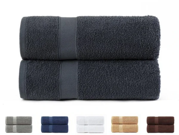 Unyqoos ® Extra Zachte Luxe Douchehanddoeken Set van 2, Hoogwaardige Kwaliteit en Sneldrogend Comfort